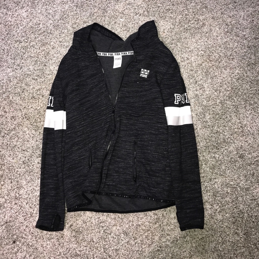 victoria secret/ PINK jacket with hood