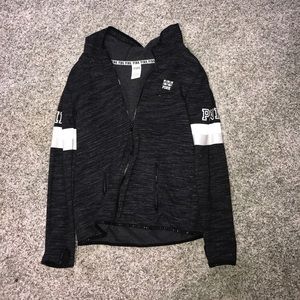 victoria secret/ PINK jacket with hood