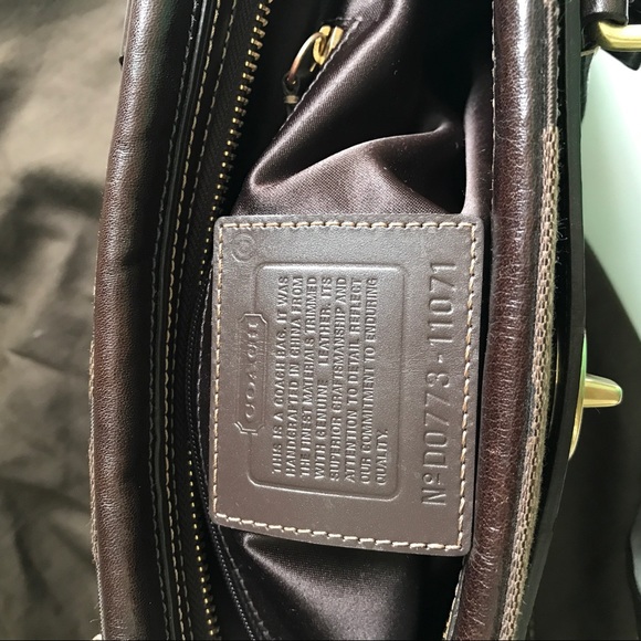 ❌SOLD❌Coach 11071 Signature Hampton Brown Carryall - Picture 8 of 8