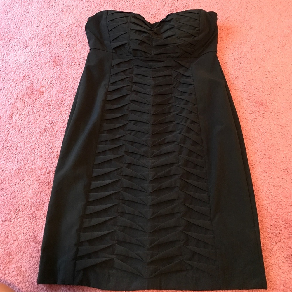 Aqua dress from Bloomingdales was originally 108