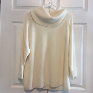 TALBOTS cowel neck sweater