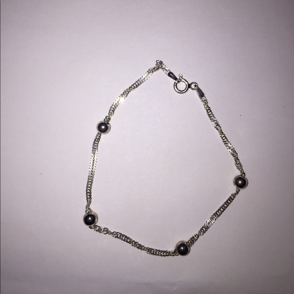 Silver bracelet