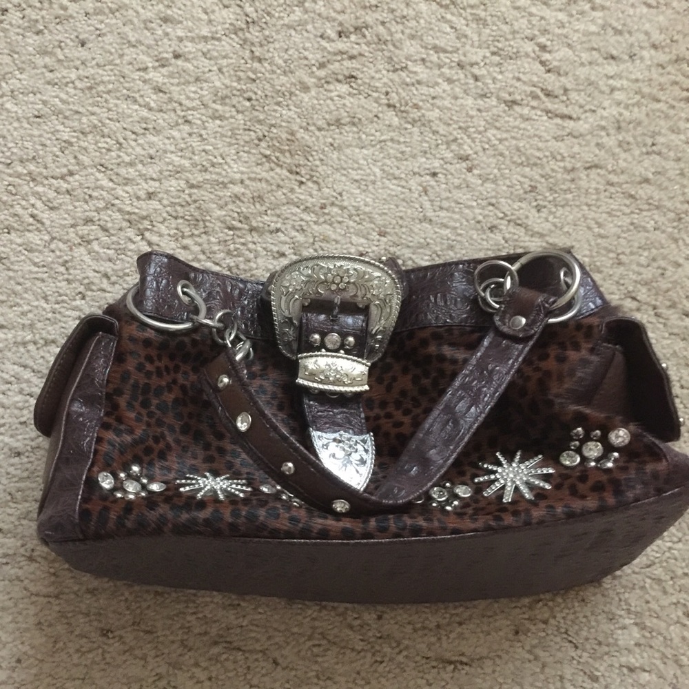 Purse with Rhinestone accents