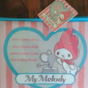 NWT Sanrio My Melody Cosmetic Porch