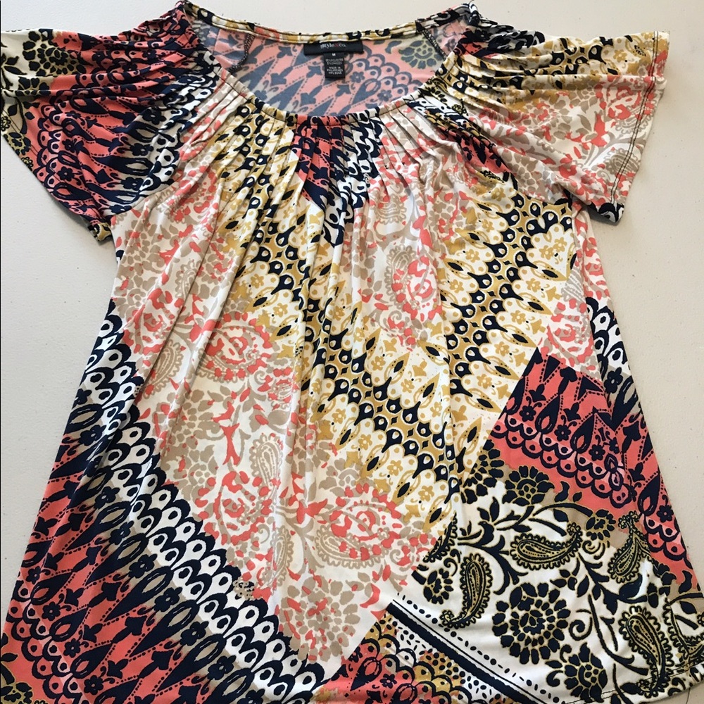 Style & Co. Short Sleeve Top