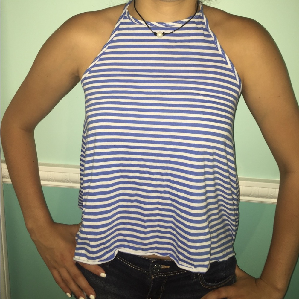 striped tank top