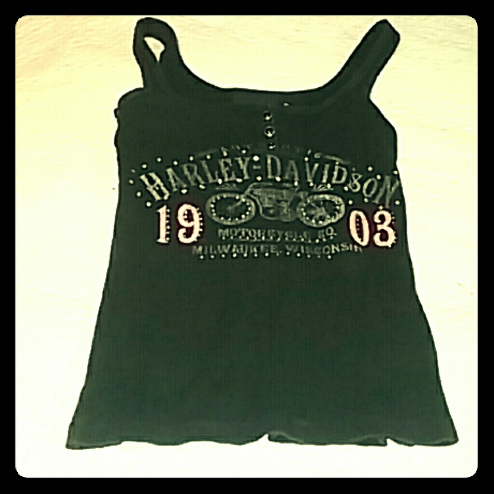 Harley-Davidson tank top very cute