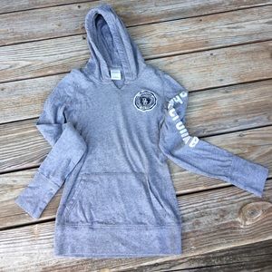 Abercrombie Kids Grey Long-Sleeved Hoodie