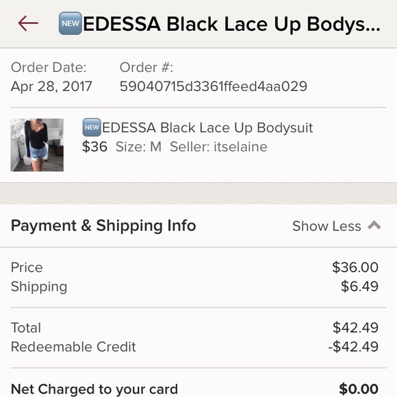 Edessa bodysuit - Picture 5 of 5