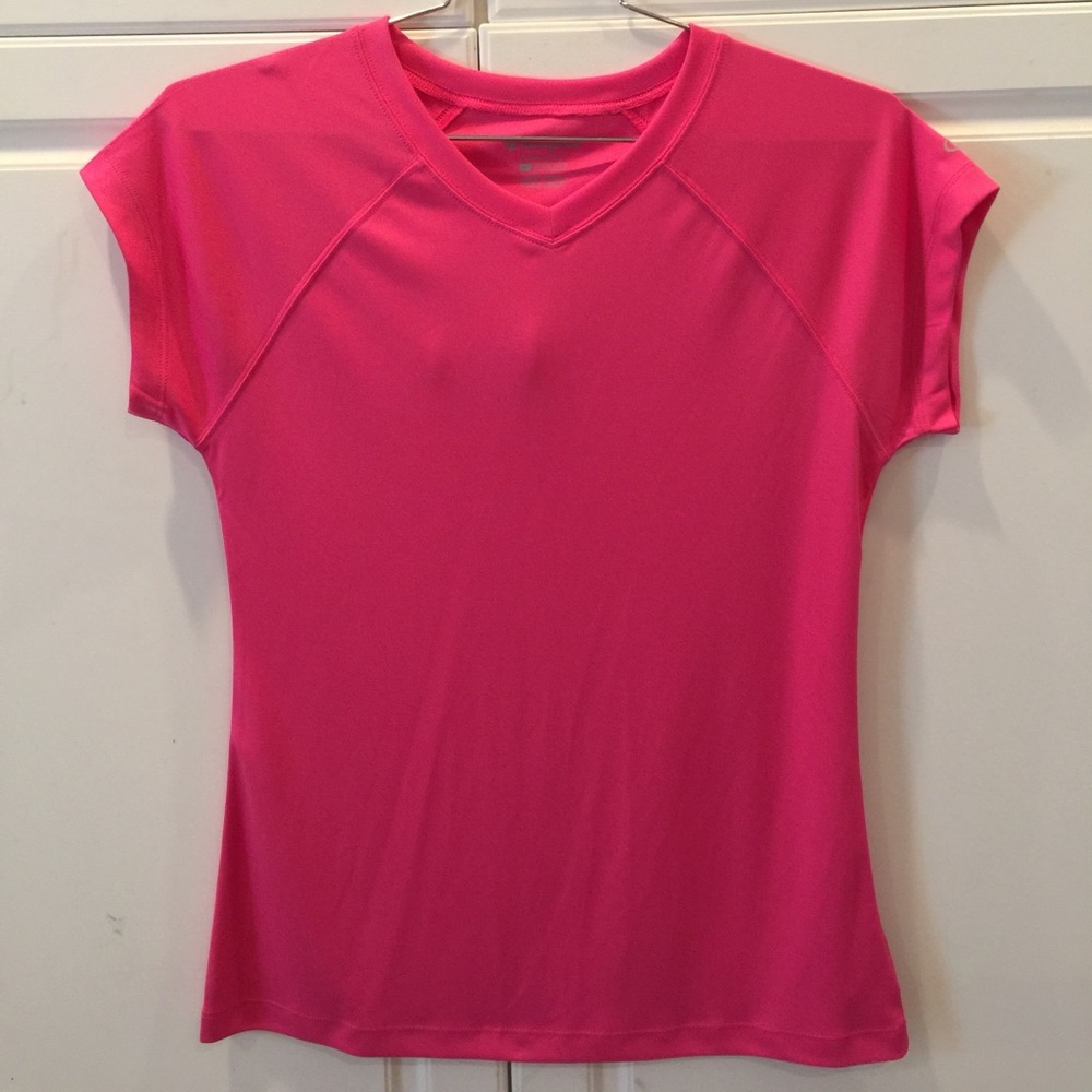 Women's Champion Athletic Shirt, NWOT, M Hot Pink