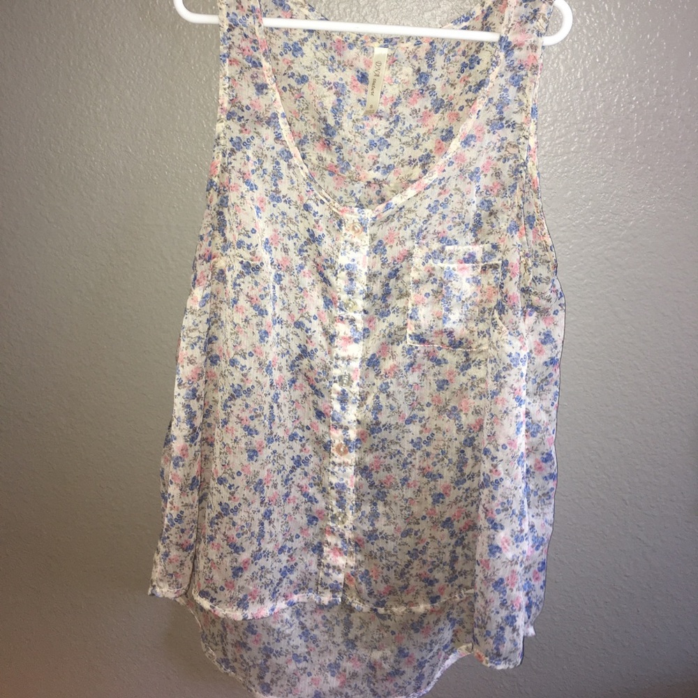 high low tank top