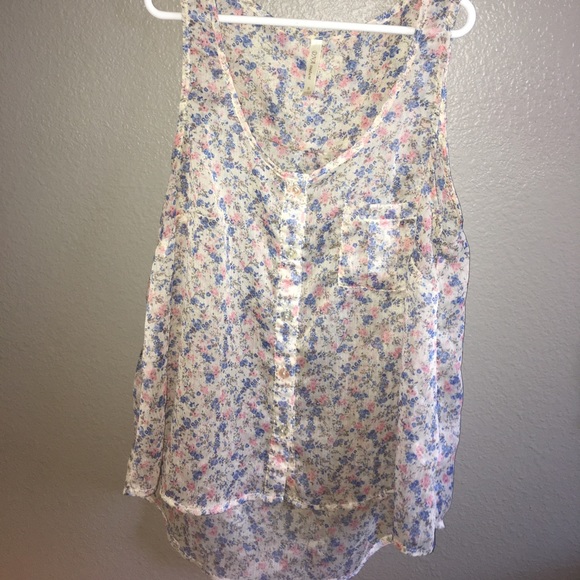 high low tank top - Picture 1 of 4