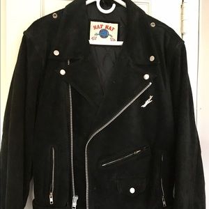Vintage 80's leather suede jacket!