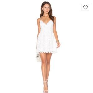 NBD x REVOLVE Give It Up Dress in Ivory