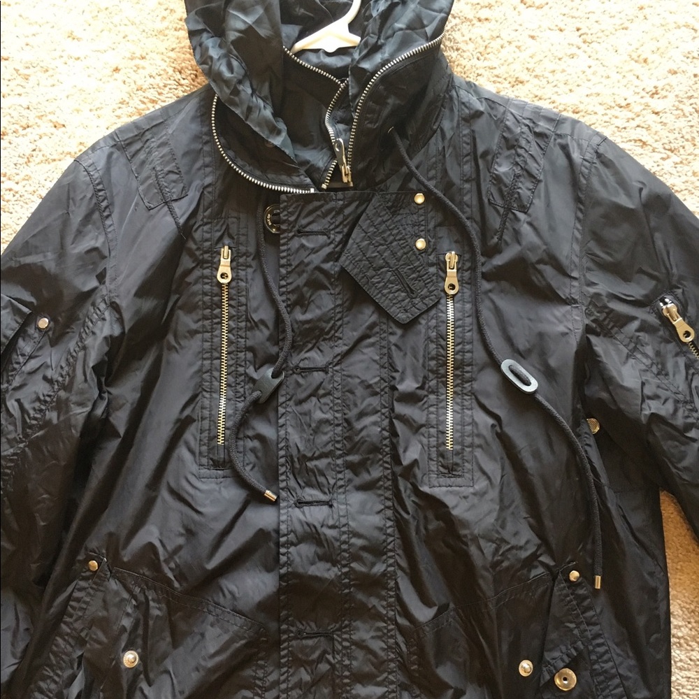 Black Nylon I.N.C Jacket