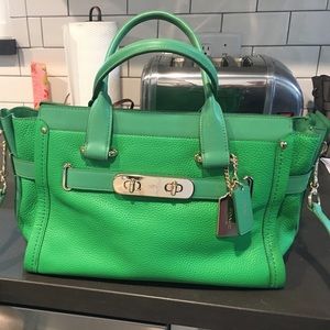 Large Coach Swagger Purse