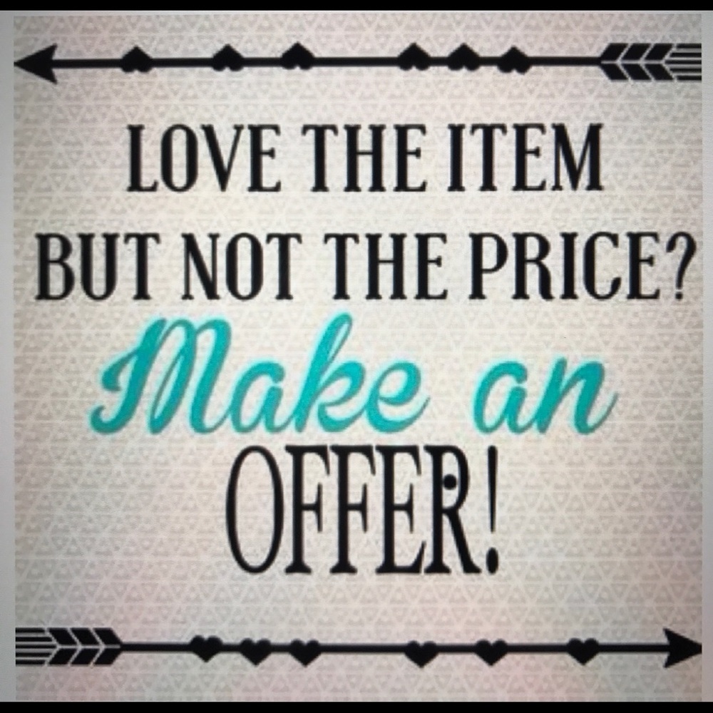 Reasonable offers considered