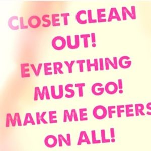 CLOSET CLEAN OUT!