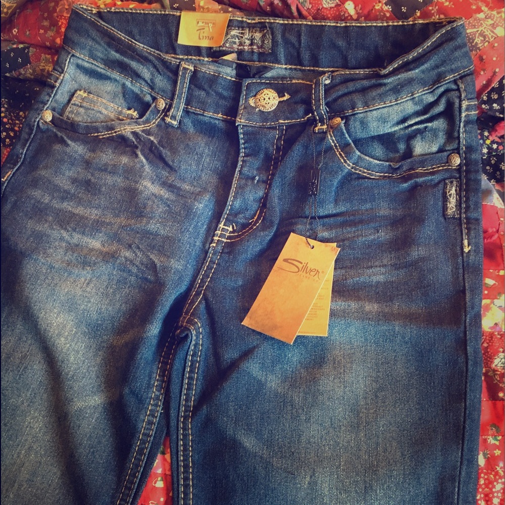 Silver jeans Bermuda shorts