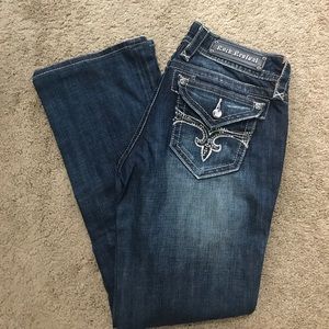 Rock revival boot cut jeans size 28