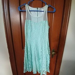 Mint Green sleeveless dress