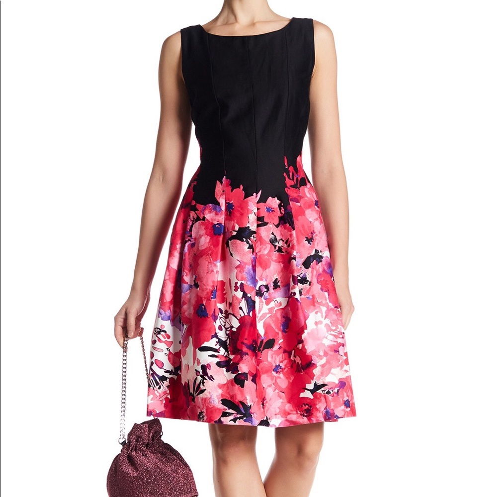 Chetta B Fit and Flare Dress