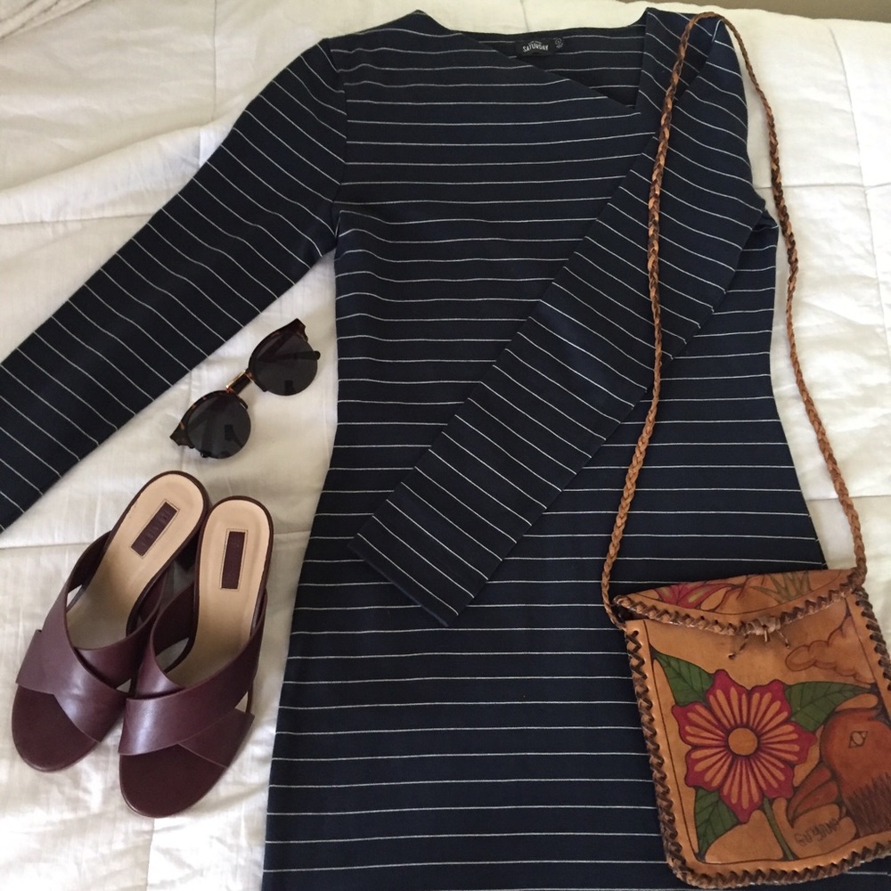 Kate Spade Saturday Slant Neck Sheath Dress