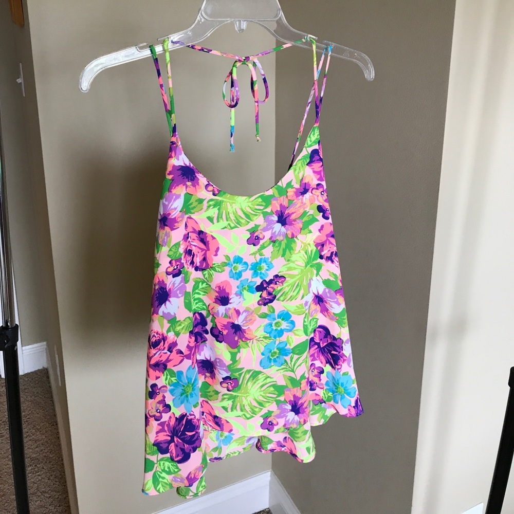 Luau floral top