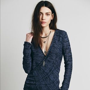 Free People Wrap Sweater