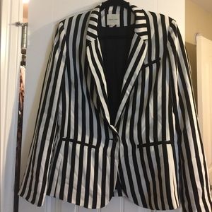 Silence + Noise striped blazer
