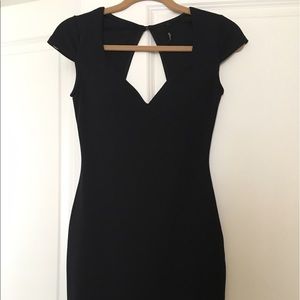 Black Body Con Dress
