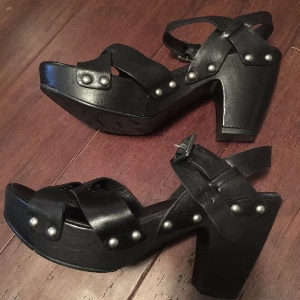 Kork-Ease black sandals 7