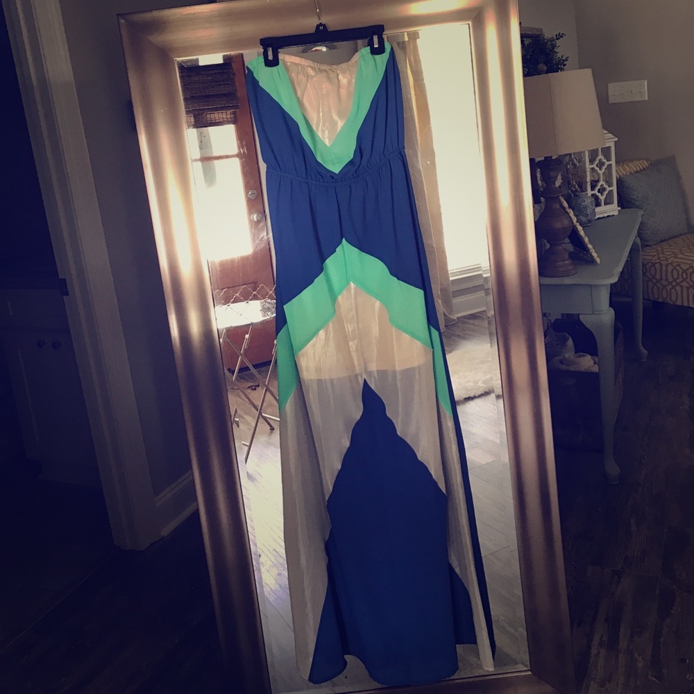 Strapless Maxi Dress