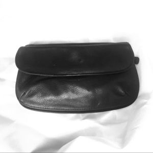 NWT Black Leather Osgoode Marley Wallet Bag