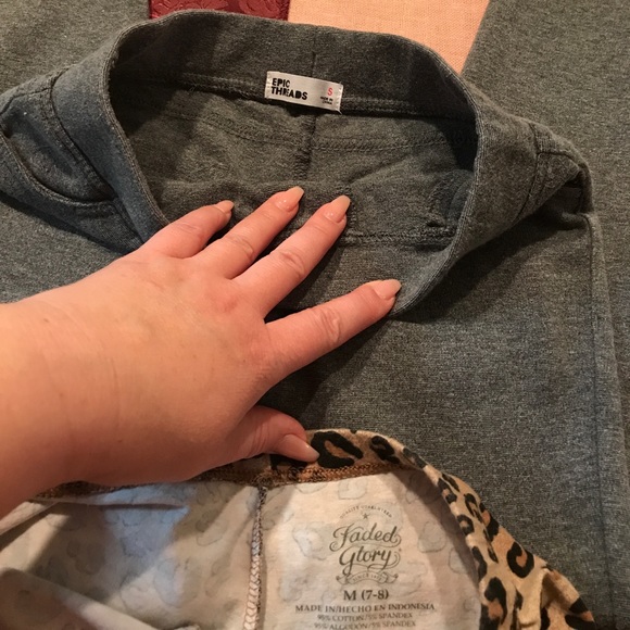 Girls' leggings set of 3 - Picture 4 of 6