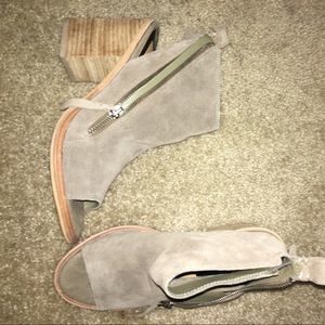 Dolce vita open toed wedges/ booties