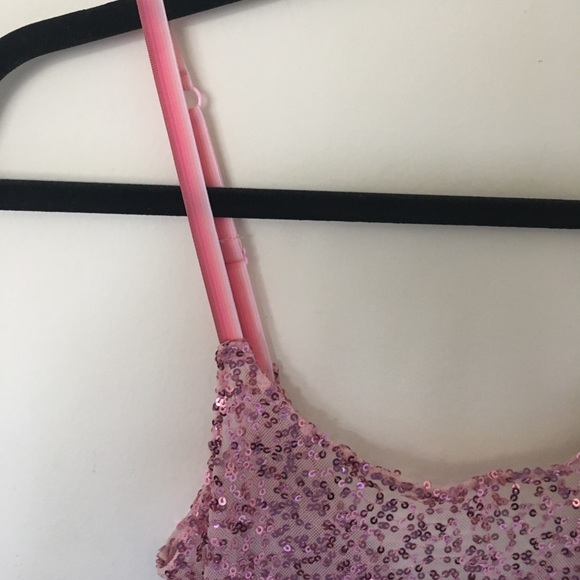 free people pink sequined exposed-back dress - Picture 2 of 6