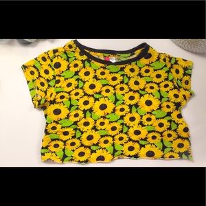 Sunflower Crop Top 🌻