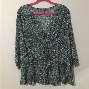 3/4 sleeve blouse
