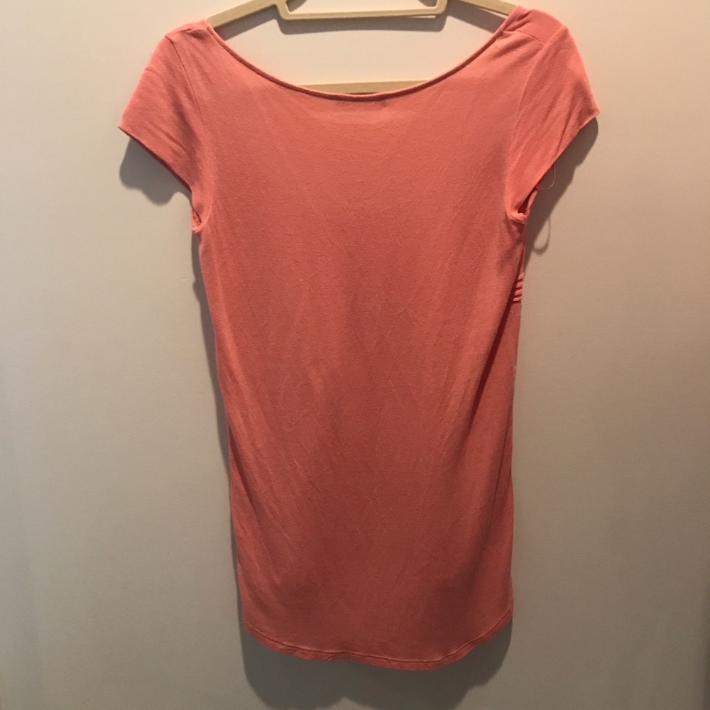 Short Sleeved, Ruffled Top - Picture 3 of 3