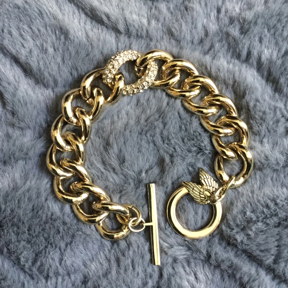 Victoria Secret 10K gold plated bracelet