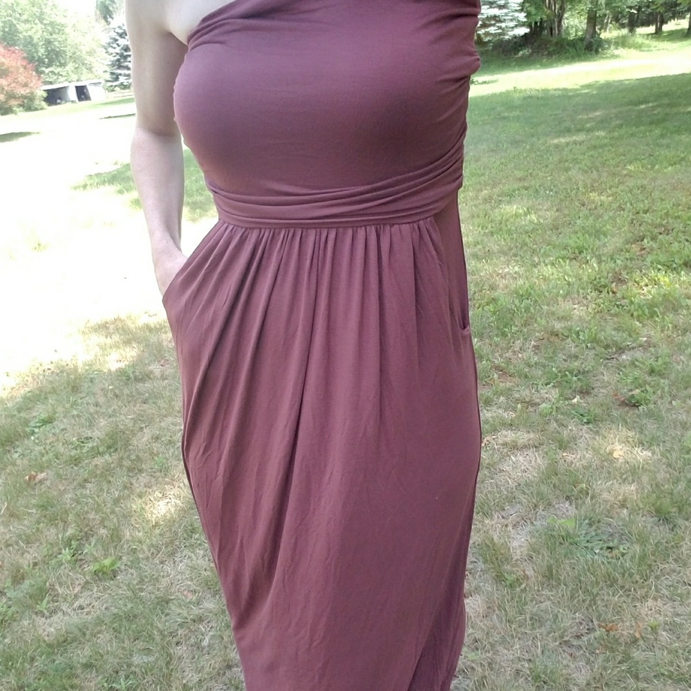 LAST ONES! NWT  Red Bean MAXI WITH POCKETS - Picture 2 of 2