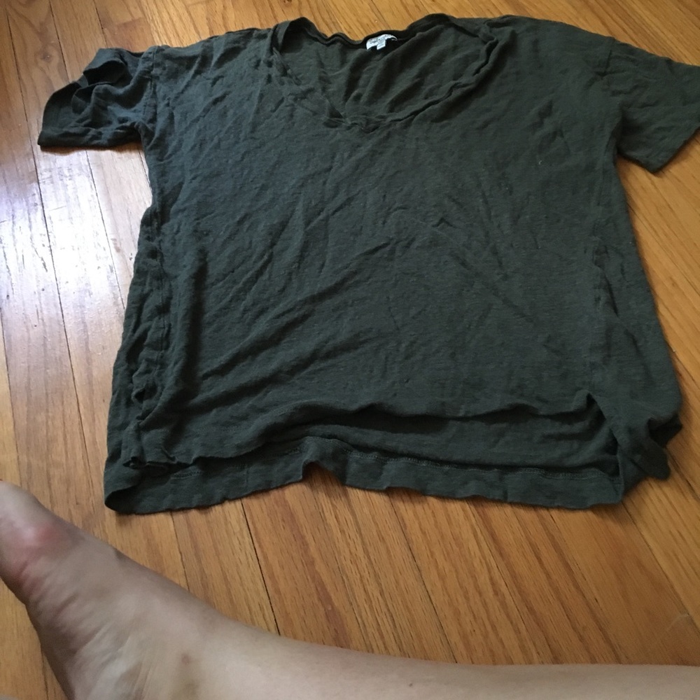 Green splendid short sleeve shirt