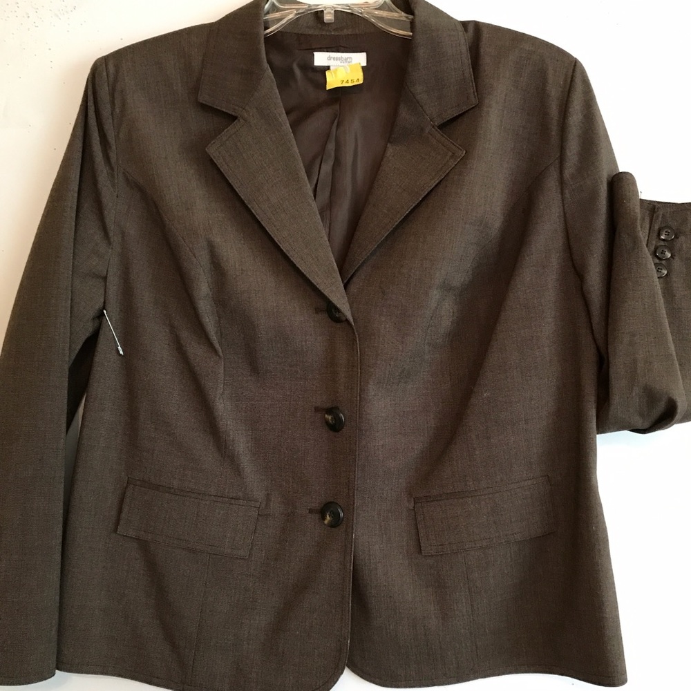 Dress Barn brown dressy jacket
