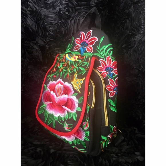 Embroidered Backpack main image 8