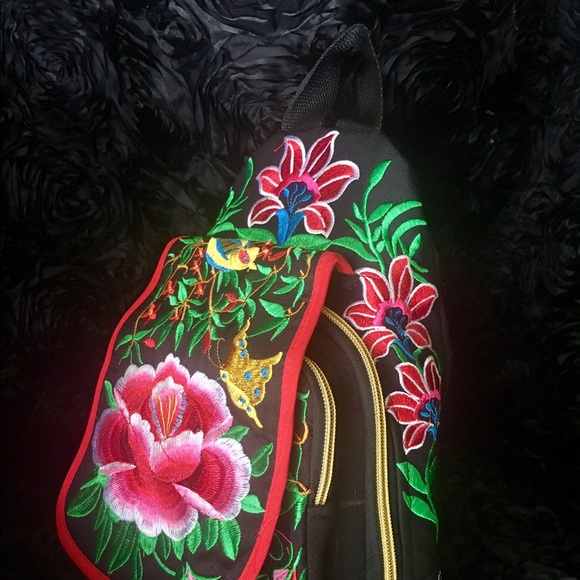 Embroidered Backpack main image 4