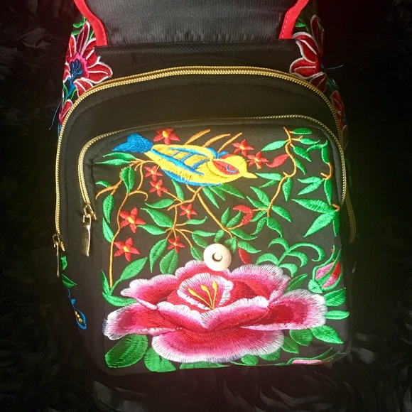 Embroidered Backpack main image 7