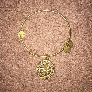 Gold Compass Alex and Ani Bracelet