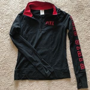 VS PINK OSU Quarter Zip