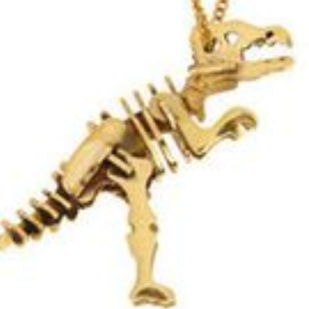 ModCloth dinosaur pendant necklace